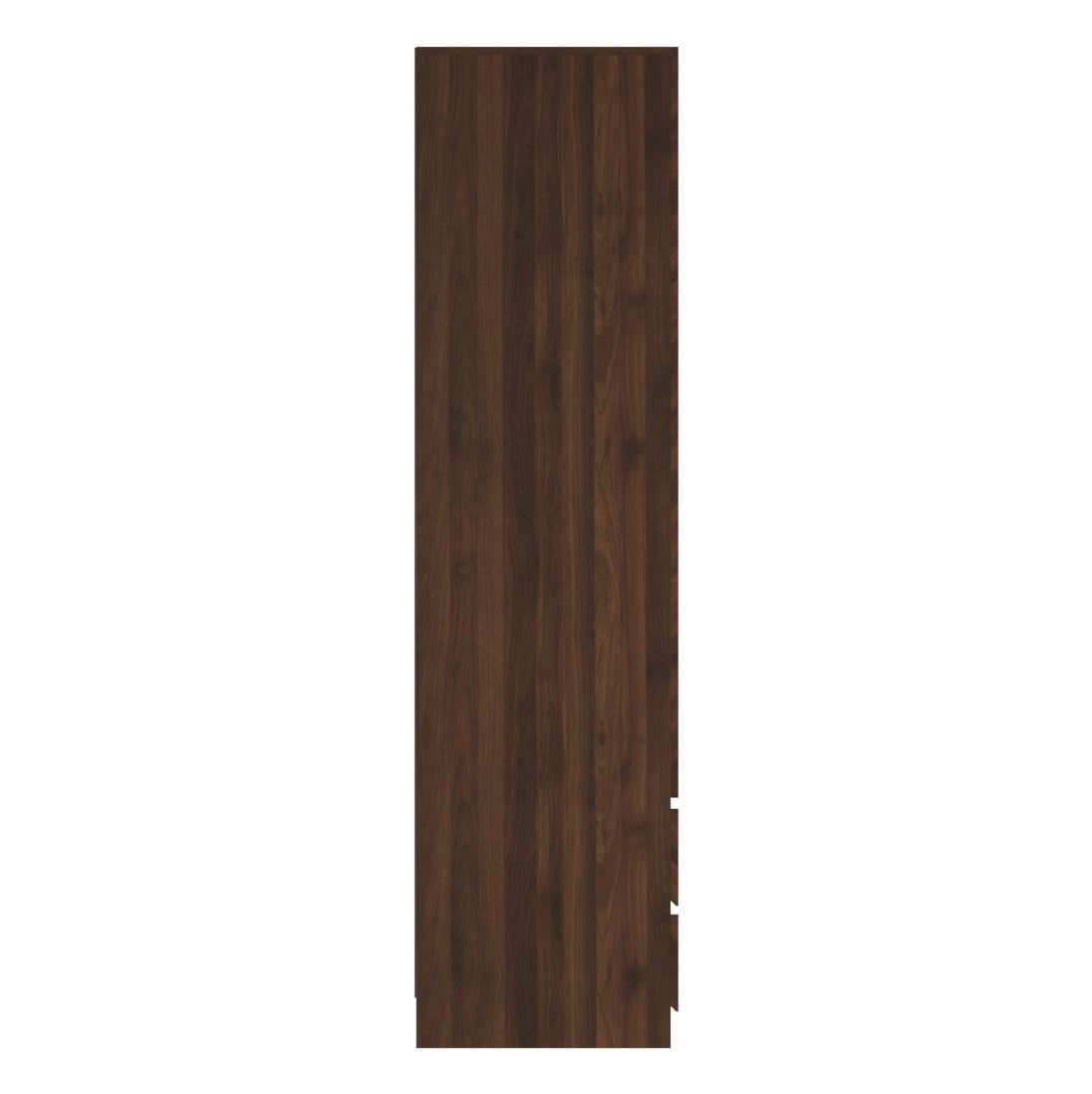 CATANIA 3 DOOR 4 DRAWER WARDROBE - ROYAL WALNUT