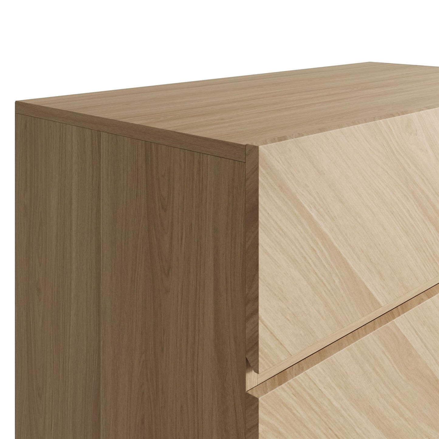 CATANIA 4-DRAWER CHEST - EURO OAK