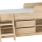 FELIX LOW SLEEPER BED - SONOMA OAK