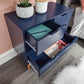 NYBORG 2+2 DRAWER CHEST - NIGHTSHADOW BLUE