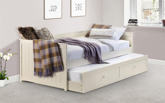 JESSICA DAYBED & UNDERBED - STONE WHITE