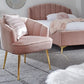 PETTINE CHAIR - BLUSH PINK