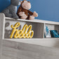 ORION BUNK BED - GREY OAK