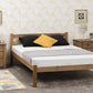 PANAMA WOODEN BED - 4FT6 DOUBLE - NATURAL WAX