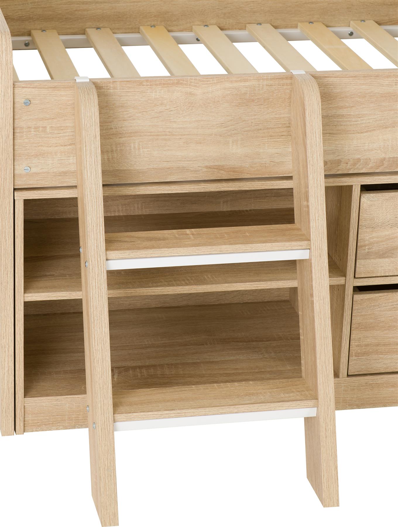 FELIX LOW SLEEPER BED - SONOMA OAK