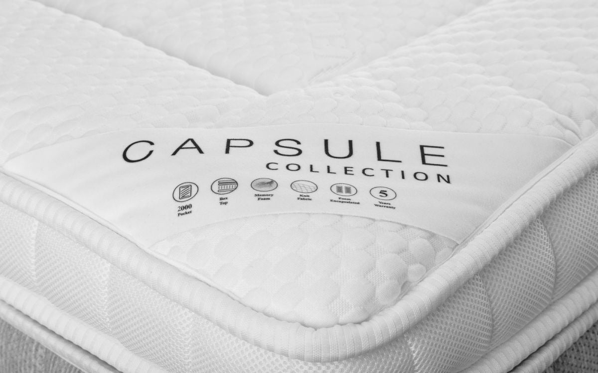 CAPSULE 2000 BOX TOP MATTRESS - 4FT6" DOUBLE