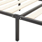 KORE METAL PLATFORM BED - 4FT6 DOUBLE - BLACK