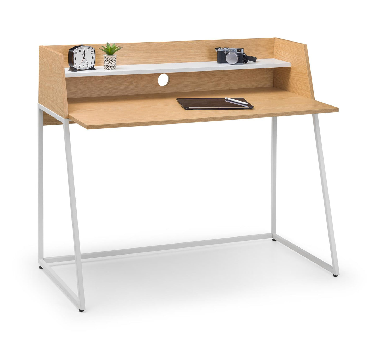 PALMER OFFICE DESK - LIGHT OAK