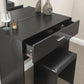 OTTAWA DRESSING TABLE SET - BLACK