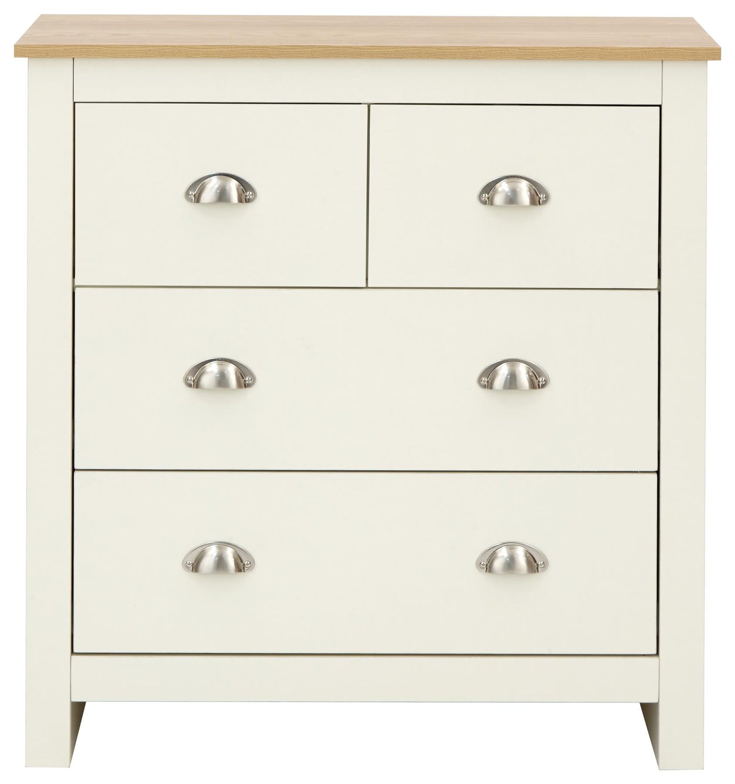 LANCASTER 2+2 DRAWER CHEST - CREAM