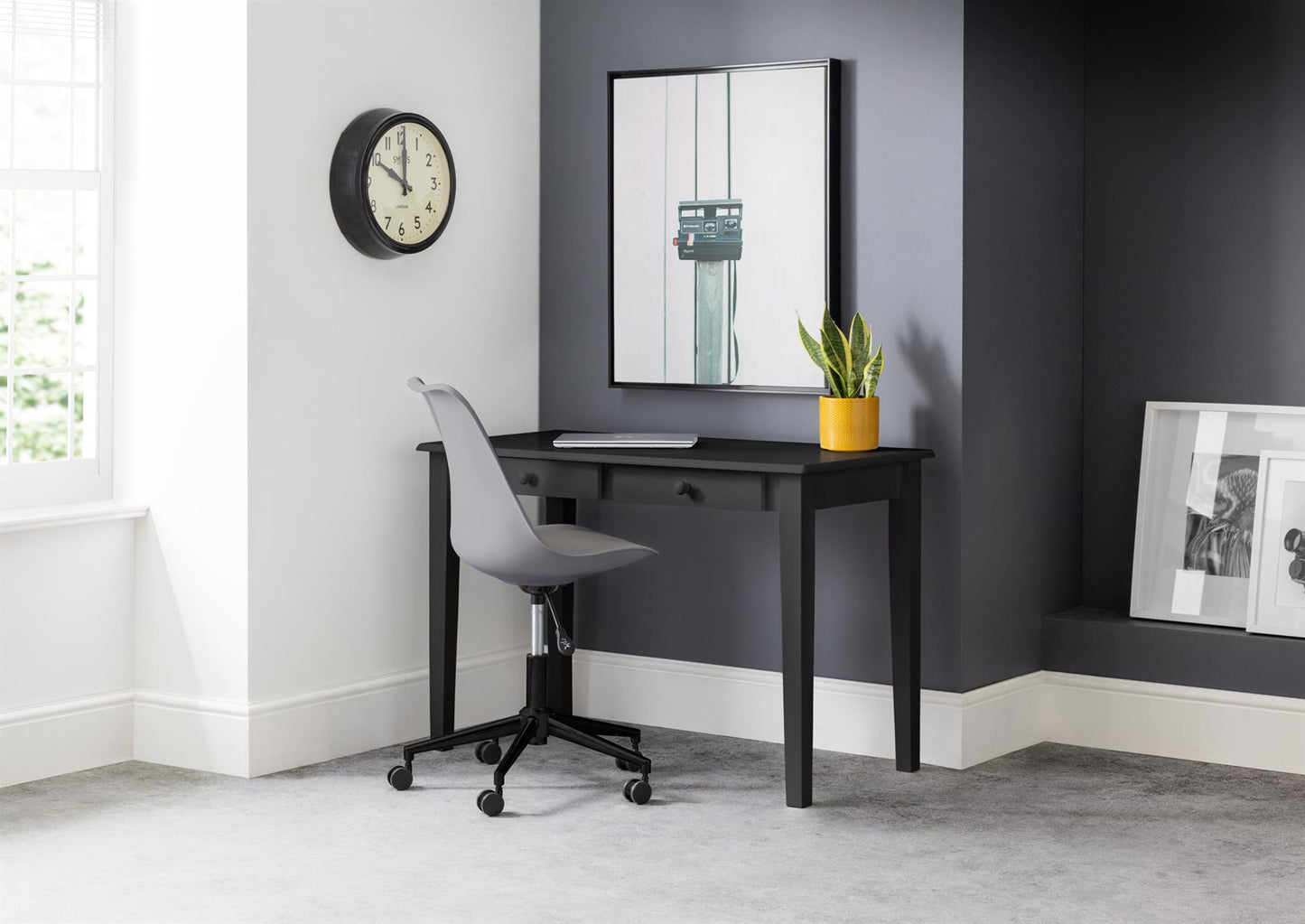 CARRINGTON OFFICE DESK - BLACK