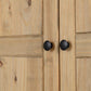 PANAMA 2 DOOR WARDROBE - NATURAL WAX