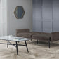 AFINA VELVET SOFA BED - GREY