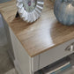 KENDAL 1-DRAWER BEDSIDE TABLE - GREY