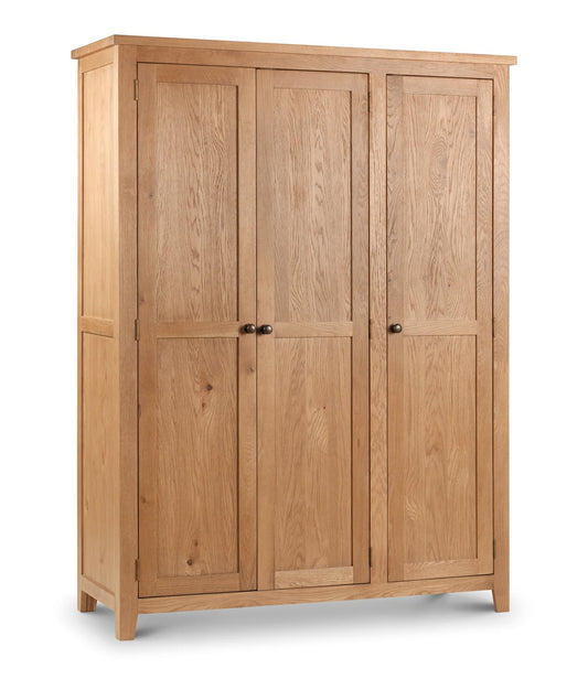 MARLBOROUGH 3 DOOR WARDROBE - OAK