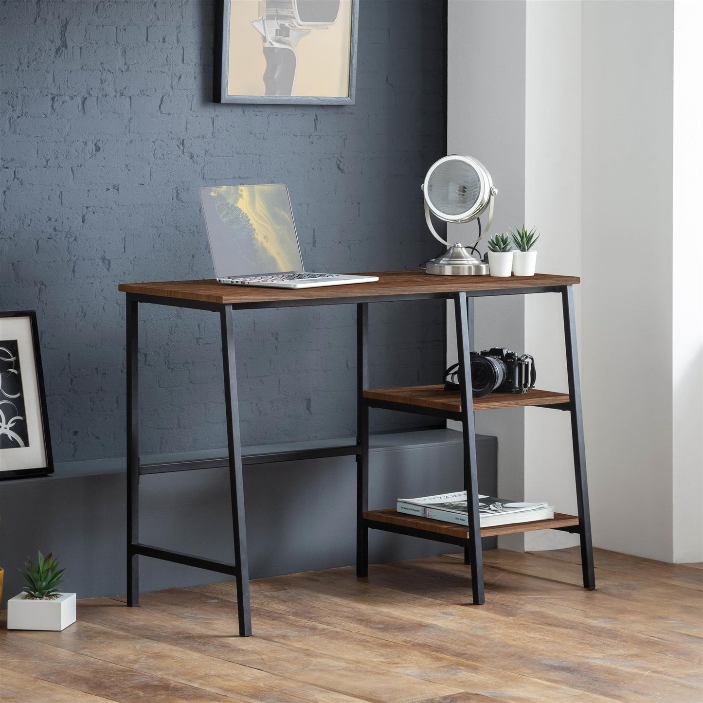 TRIBECA OFFICE DESK - WALNUT