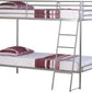 BRANDON BUNK BED - SILVER