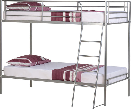 BRANDON BUNK BED - SILVER