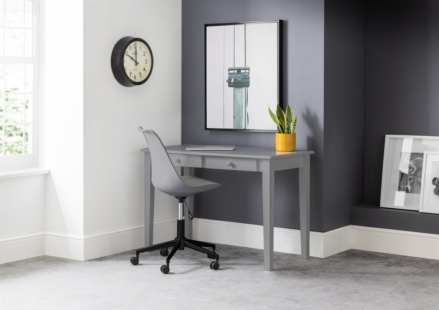 CARRINGTON OFFICE DESK - GREY