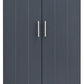 KENDAL 2 DOOR 1 DRAWER WARDROBE - SLATE BLUE