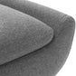 GAUDI LINEN FABRIC SOFA BED - GREY