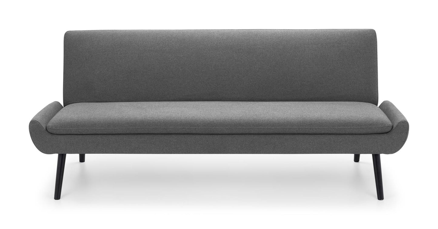 GAUDI LINEN FABRIC SOFA BED - GREY