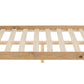 PANAMA WOODEN BED - 4FT6 DOUBLE - NATURAL WAX