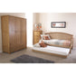 MADRID DAYBED & TRUNDLE BED - OAK