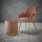 LARA POUFFE - VINTAGE PINK