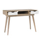 SCANDI DESK - OAK/WHITE