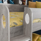 ORION BUNK BED - GREY OAK