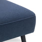 MIRO LINEN FABRIC SOFA BED - BLUE