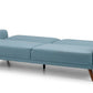 MONZA FABRIC SOFA BED - BLUE