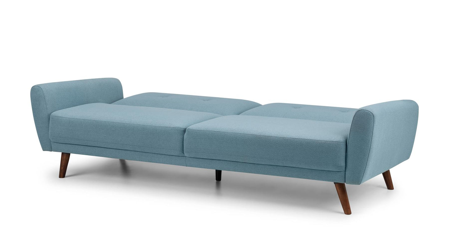 MONZA FABRIC SOFA BED - BLUE