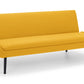 GAUDI LINEN FABRIC SOFA BED - MUSTARD