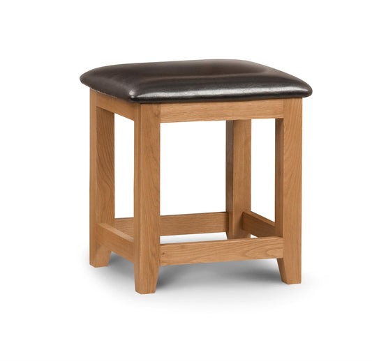 MARLBOROUGH DRESSING STOOL - OAK