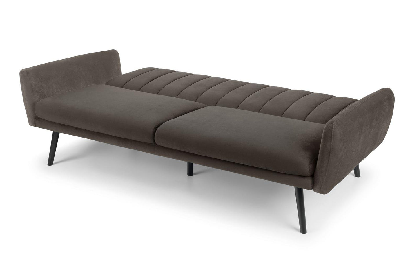 AFINA VELVET SOFA BED - GREY