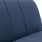 MIRO LINEN FABRIC SOFA BED - BLUE