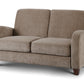 VIVO CHENILLE FABRIC SOFA BED - MINK GREY