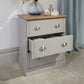 KENDAL 3 DRAWER CHEST - GREY