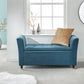 GENOA STORAGE WINDOW SEAT - TEAL