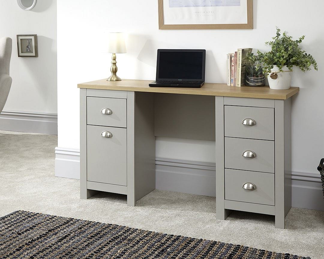 LANCASTER DESK - GREY