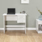 PANAMA 2 DRAWER DESK - WHITE