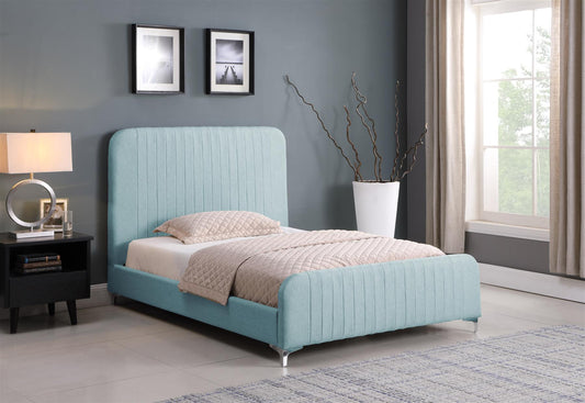 HAMPTON FABRIC BED - 4FT6 DOUBLE - TEAL