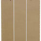 TOLEDO 3 DOOR WARDROBE - WHITE/OAK