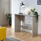 PANAMA 2 DRAWER DESK - GREY