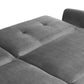 MONZA VELVET SOFA BED - GREY