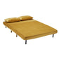 MADISON VELVET SOFA BED - MUSTARD