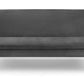 GAUDI VELVET SOFA BED - GREY