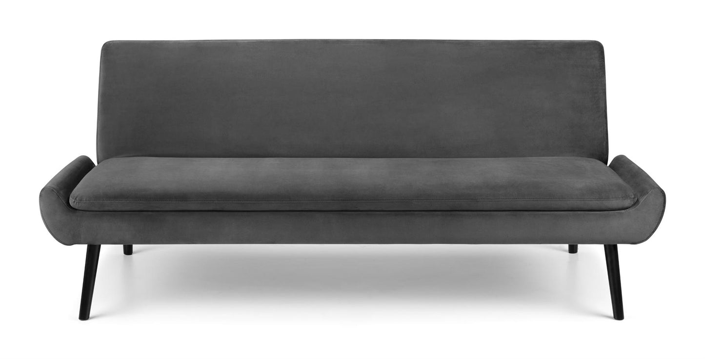 GAUDI VELVET SOFA BED - GREY